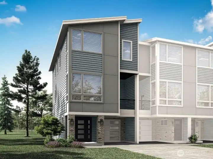 Example of the Madelyn floor plan to be located at 12814 66th Avenue S