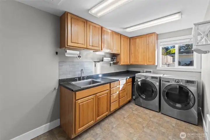 Potential to add another bathroom here if desired.