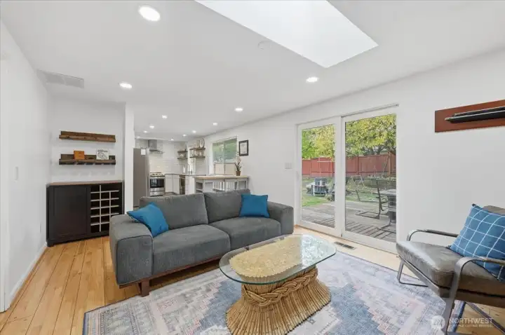 Family Room towards Kitchen