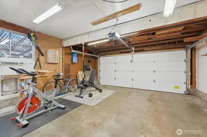 2 Car Garage with EV Charger