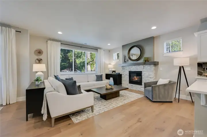 Photos of furnished model home on Lot 18 of same plan. No two homes are alike. Color selections and details will vary. Ask for details