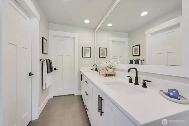 Photos of furnished model home on Lot 18 of same plan. No two homes are alike. Color selections and details will vary. Ask for details