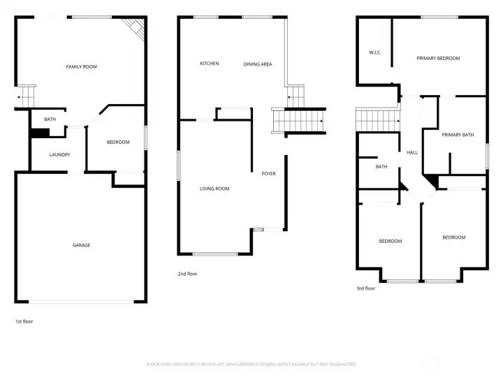 Whole home layout.