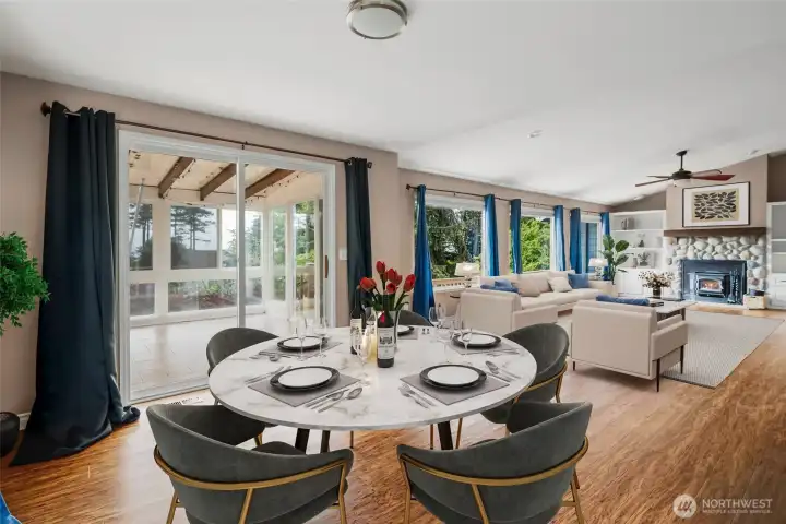 Dining area