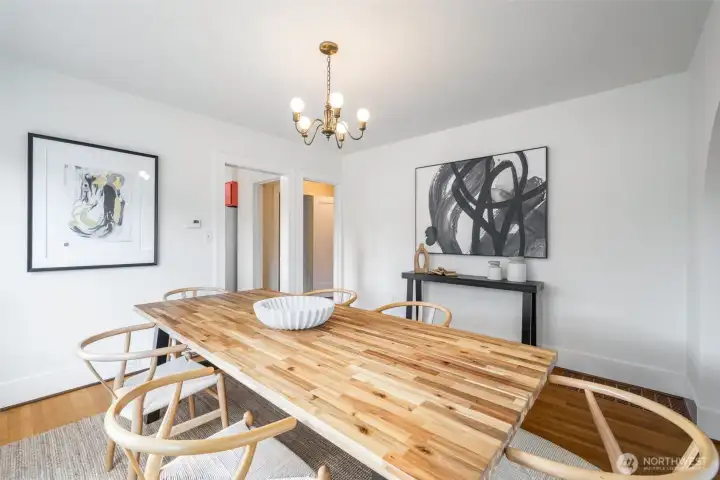 Large formal dining. Large formal dining.