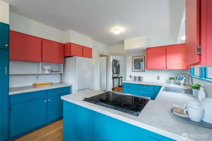 So much space to create culinary delights! Let's go check out the main floor bedrooms... So much space to create culinary delights! Let's go check out the main floor bedrooms...