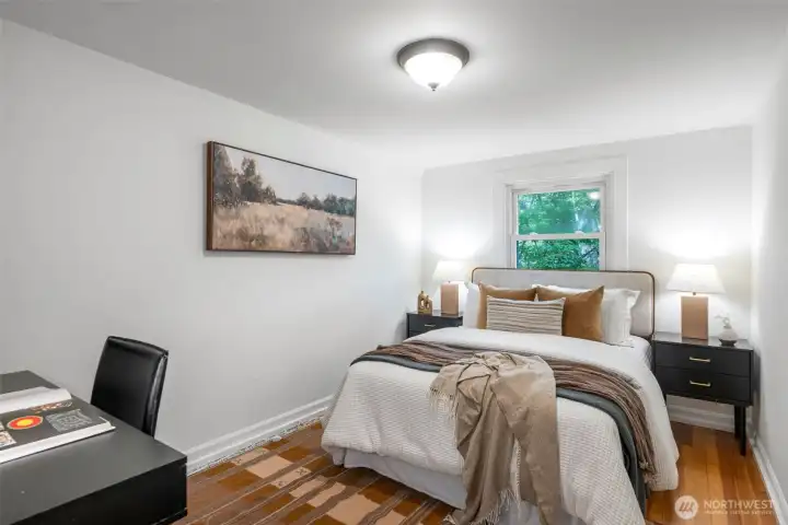 2nd bedroom upstairs is such a convenient room next to the primary. 2nd bedroom upstairs is such a convenient room next to the primary.