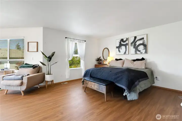 Huge Primary Bedroom