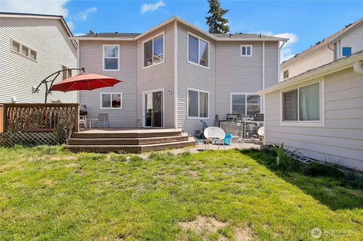 Patio for entertaining