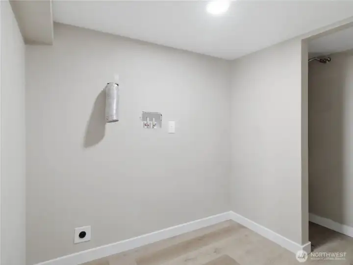 Good size utility room