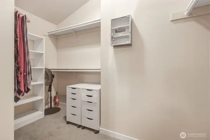 Primary Walk-in Closet