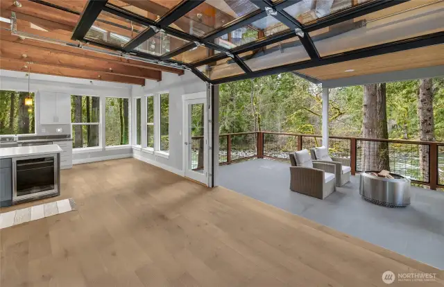 Open Living Concept designed by Treehouse Masters Pete Nelson