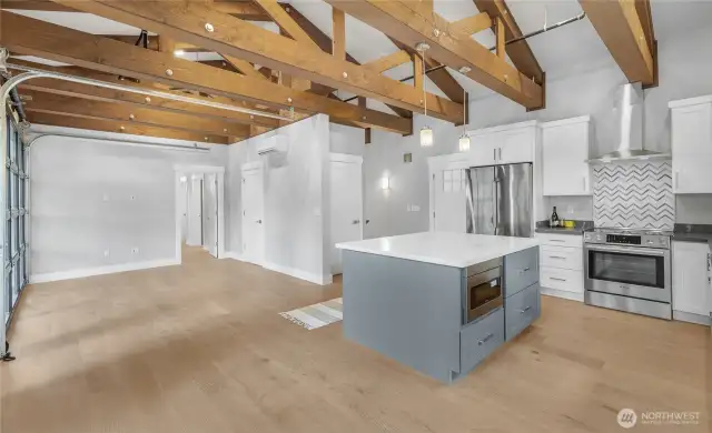 Kitchen - Open to Main Floor Living Area
