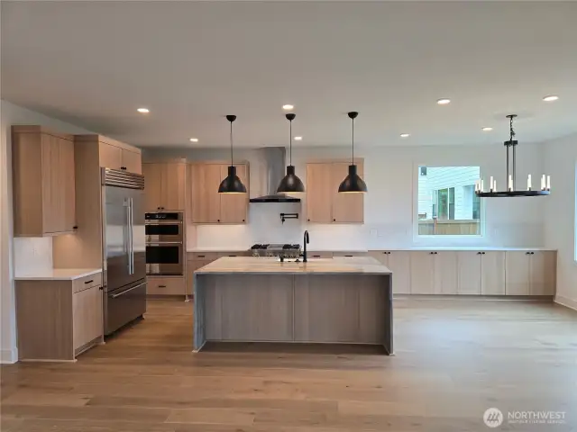 Beautiful Quartz, Quartzite, Extra, Upgraded Cabinetry and Lighting.