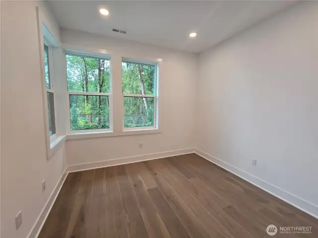 Bedroom on First Floor Overlooking Green Belt