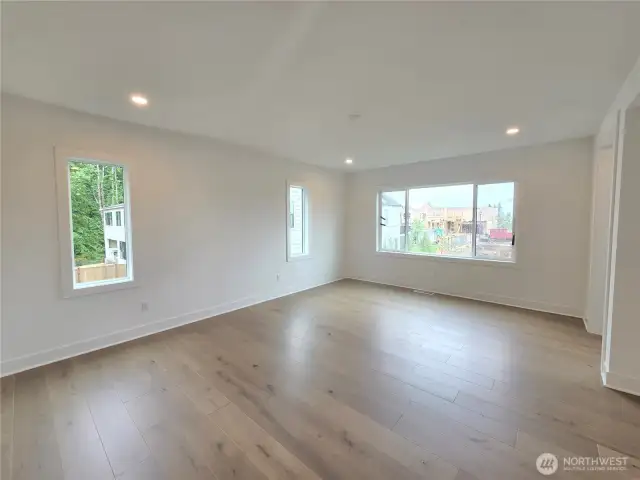 Primarry Bedroom with View of Green Belt.