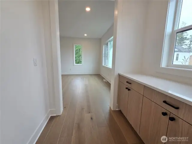 Cabinetry Between Primary and Primary Bath