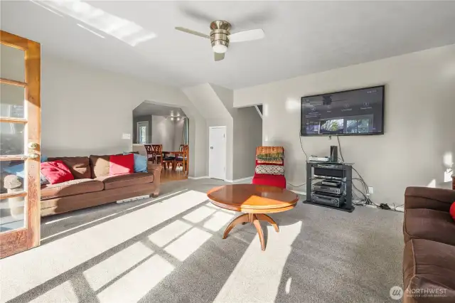 Newer carpet throughout, installed in 2024.