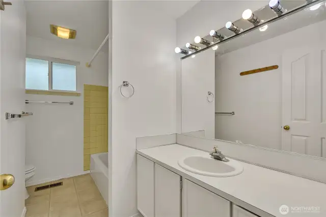 Hall way full bath