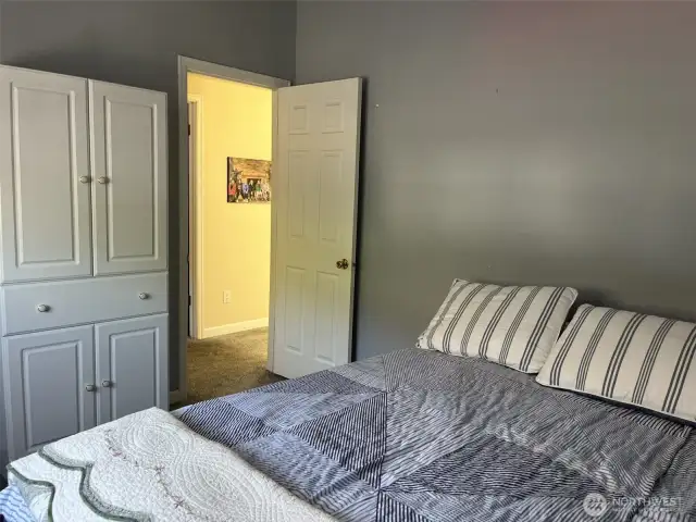 2nd spare bedroom view.