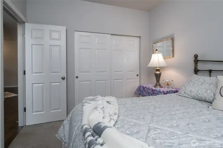 3rd bedroom stagged.