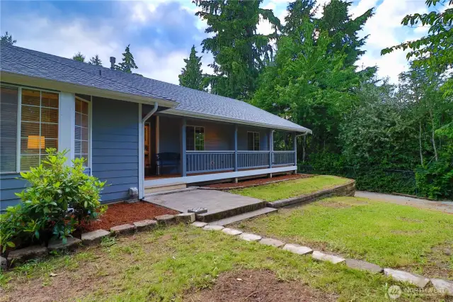 Front of the house, the roof is approximately 6 years old.