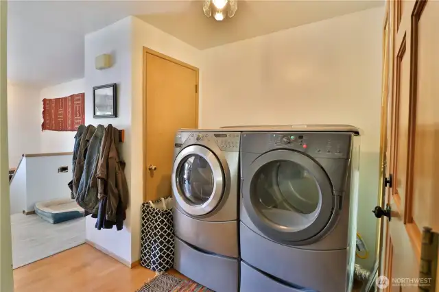 New washer and dryer.
