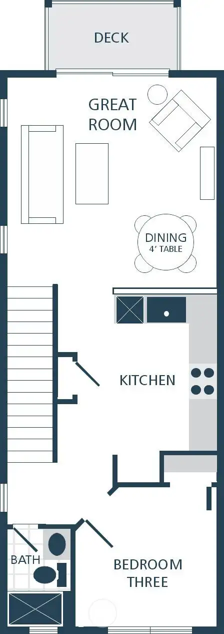 IMAGE IS A RENDERING Photographs are for illustrative purposes only. Features, finishes, interior/exterior colors, landscaping and floorplan shown may vary from actual homes built.
