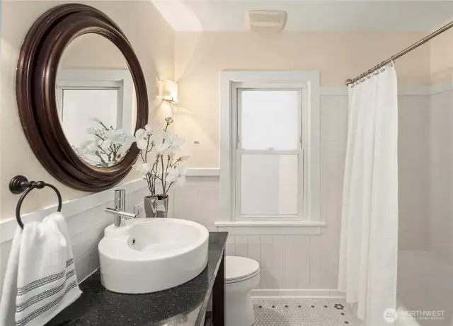 Main floor bathroom.