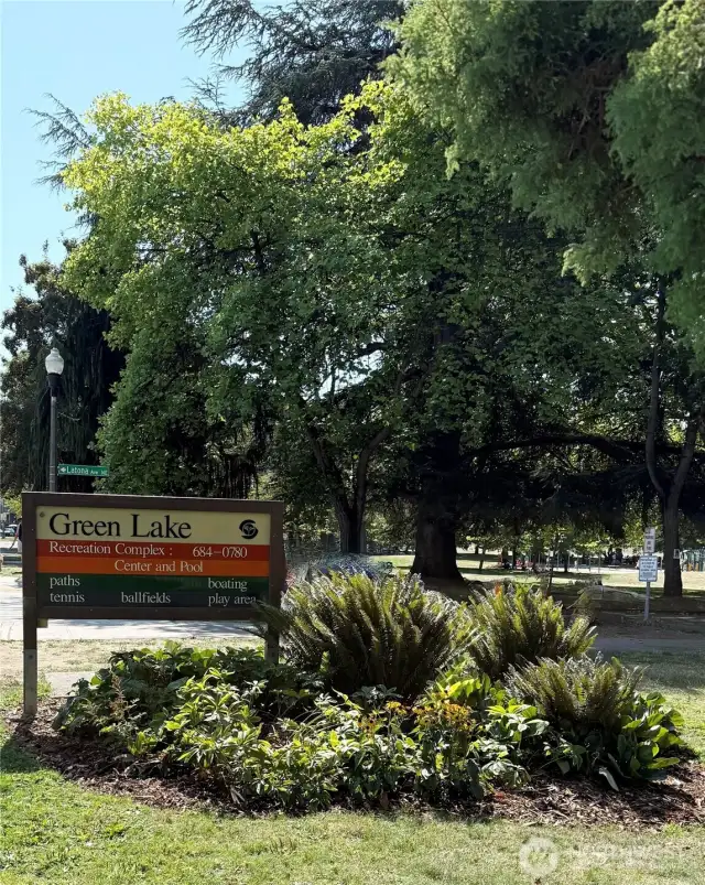 Green Lake Park.