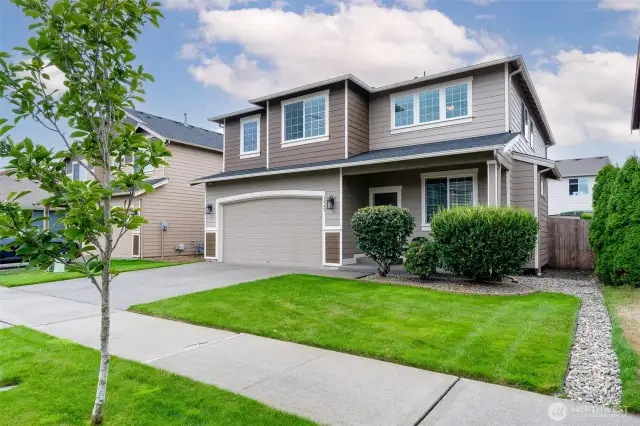 Impeccably maintained yard!