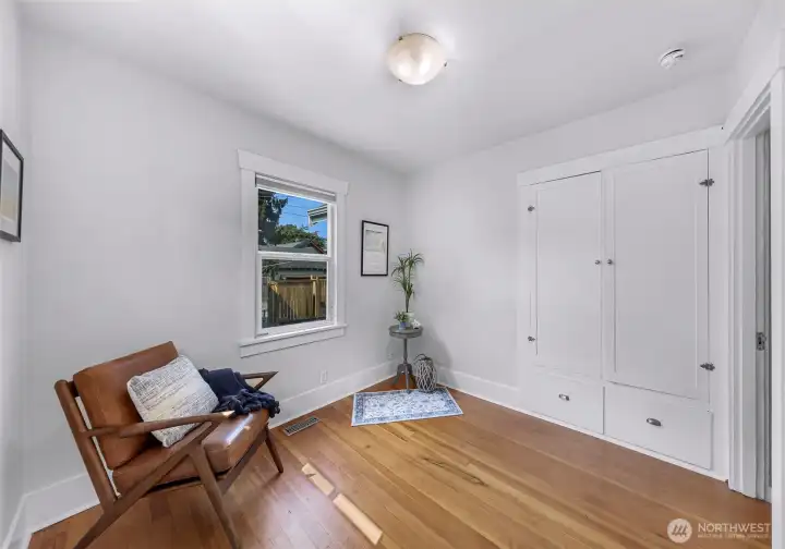 More built-ins and closets