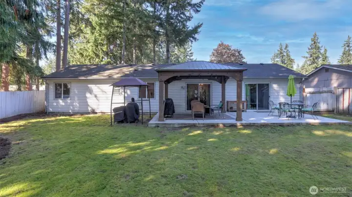Patio and cover installed in 2021