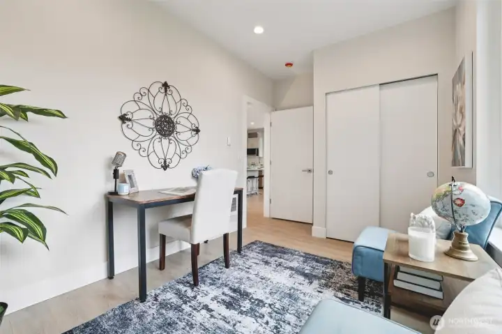 Main floor bedroom/office room/idea room