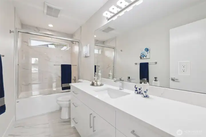 Second bathroom is no less than any other bathroom