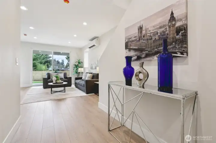 Yes this is basement but it's daylight so it feels like main floor