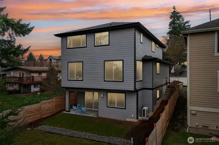 Another view from backyard