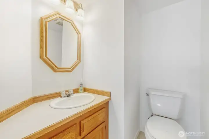 1st floor half bath