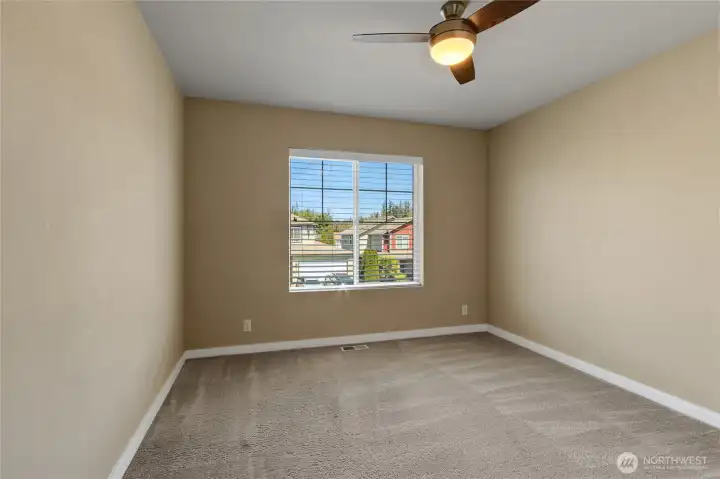 Bedroom 2 (newer ceiling fan)