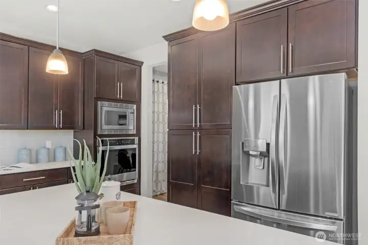 Wall oven and Built in Microwave