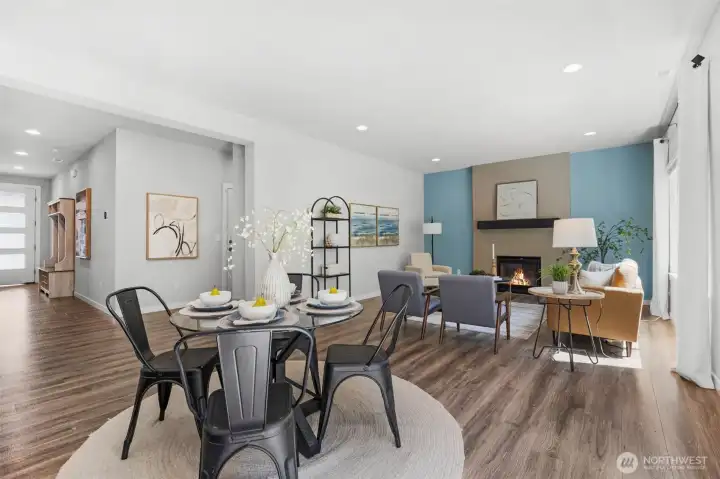 Spacious Living Room