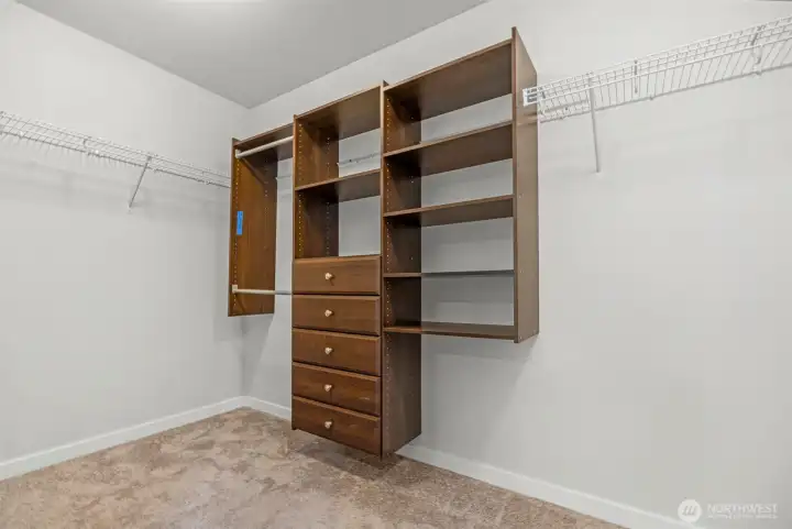 Primary Walk In Closet