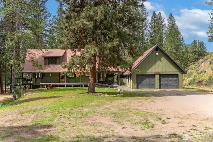 Pull up to your secluded getaway.