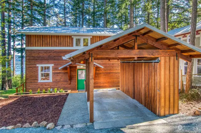 Carport and additional storage space. Fresh exterior stain, window trim and a clean roof. Like new and waiting for you to make this your home.