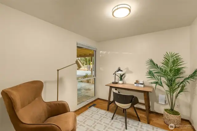 One of 4 Bedrooms - can also work as an office