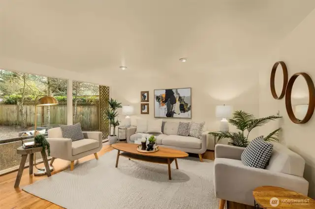Walls of glass provide seamless indoor-outdoor connections