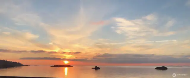 Sunset.  It doesn't get any better than this.