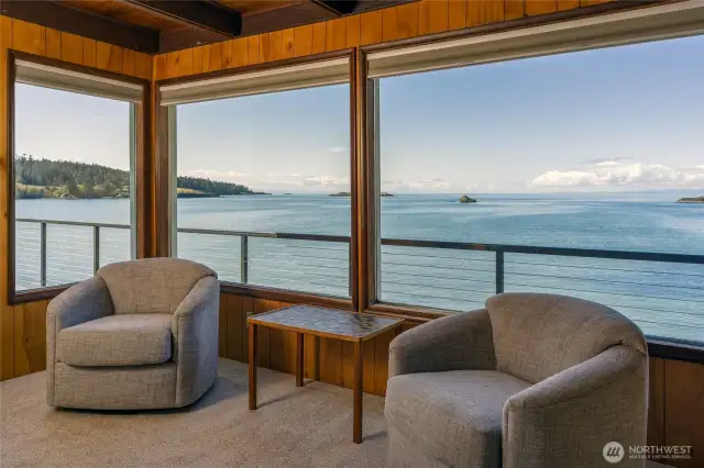 You will never tire of the views from this house.