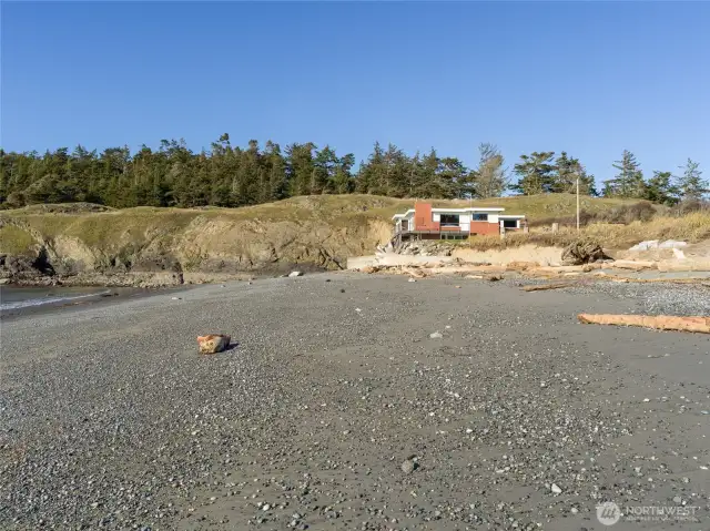 It's the beach that makes this special.