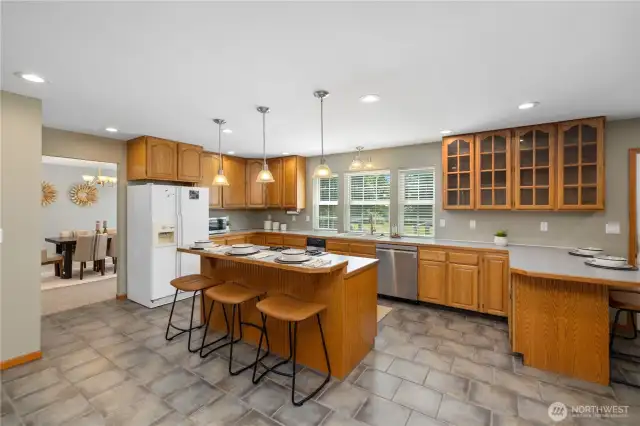 Don't miss the walk in pantry and access to the expansive deck.